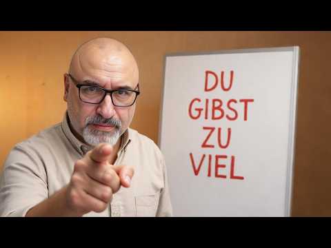 5 versteckte Zeichen, dass du ihm zu viel gibst!