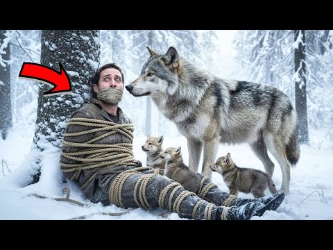 Бандиты бросили его на съедение волкам… Но то, что сделала МАТЬ-ВОЛЧИЦА, повергло их в ШОК!