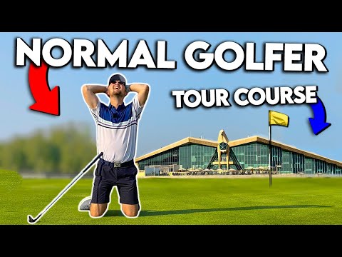 Can a normal golfer BREAK 100 round a TOUR course?