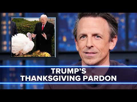 President Trump Pardons Gobble and Waddle Ahead of Thanksgiving