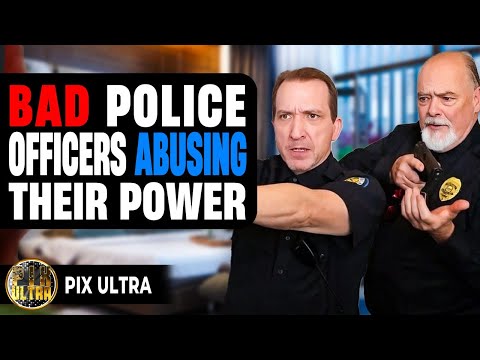 Bad Police Officers Abusing Their Power | @PixUltraa 