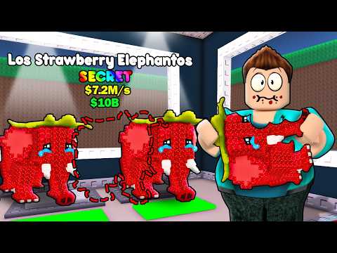 EATING MY BRAINROTS TO REACH 100 TRILLION IN ROBLOX STEAL A BRAINROT !!