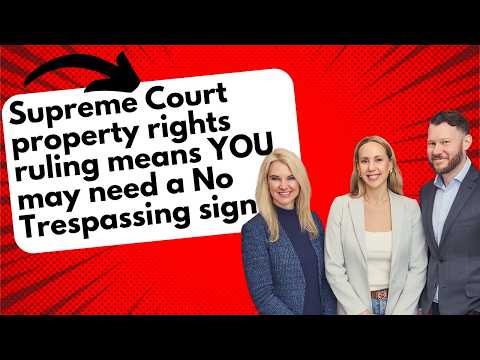 Episode 126: Notwithstanding clause on trial. Plus, why YOU may need a No Trespassing sign.