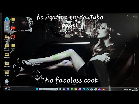 How to navigate a/my YouTube page!
