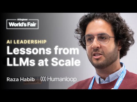Real ROI: Lessons from Enterprises that have already succeeded with LLMs at Scale: Raza Habib