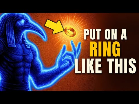 Why You Should Wear Your Ring This Way (Thoth’s Hidden Knowledge)