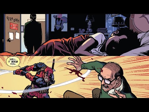 Deadpool Loses It, Saves a Kid From a Predator