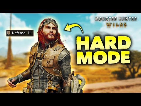 How Difficult is MHWilds if you NEVER Upgrade your Armor?