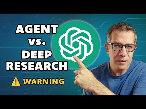 How to Use ChatGPT Agent vs. Deep Research