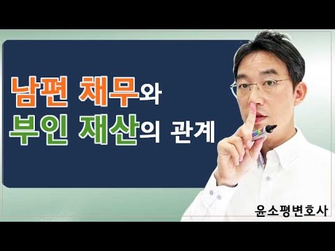 The relationship between the husband's debt and the wife's property