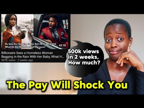 What YouTube Pays African Folktale Channels / The rpm and cpm will shock you / what YouTube paid me