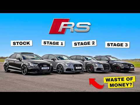 YOU'RE STILL WASTING YOUR MONEY - AUDI RS3 STAGES EXPOSED