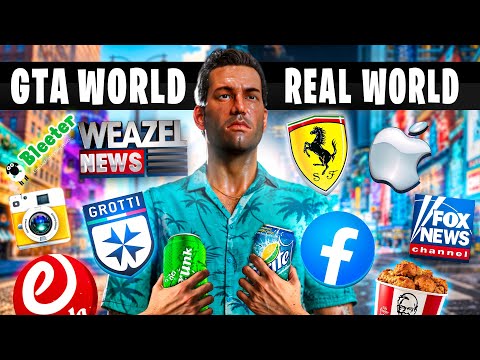 10 REASONS WHY THERE ARE NO REAL BRANDS IN GTA