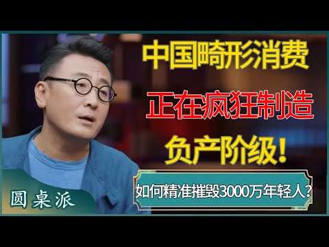 中国畸形消费正在疯狂制造负产阶级！如何精准摧毁3000万年轻人？#窦文涛 #梁文道 #马未都 #周轶君 #马家辉 #许子东 #圆桌派  #圆桌派第八季