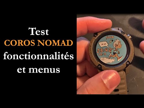 COROS NOMAD Test: GPS adventure watch with mapping