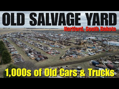 Exploring Oakleaf Old Cars Salvage Yard | 2025 Hartford, South Dakota