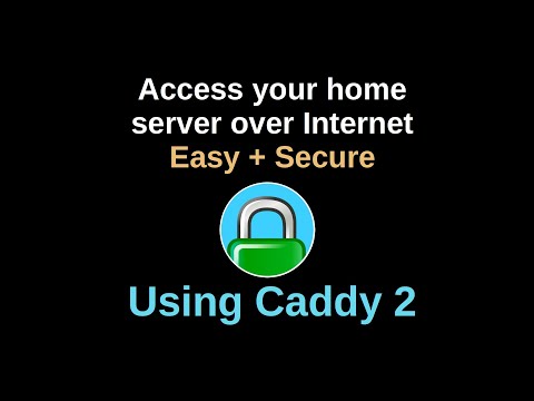 Self-hosted Server accessible over Internet - EASY with Caddy 2!