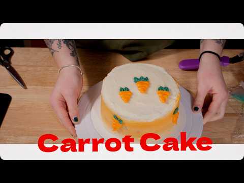 Carrot Cake With a Tiny Chef 🥕🍰 | Baking With Our 3-Year-Old
