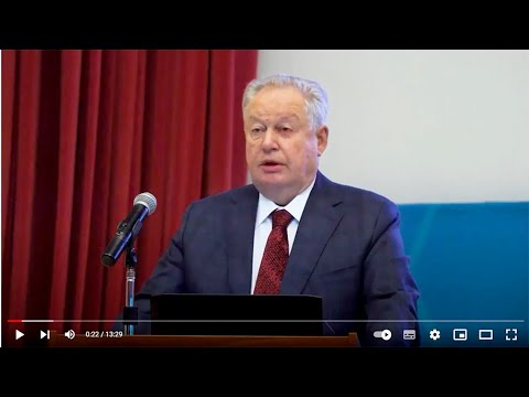 Выступление Михаила Посохина на пленарном заседании Российского форума изыскателей. 15.09.2022 г.