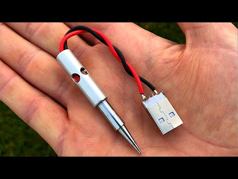 Make SOLDERING IRON Using 12v charger