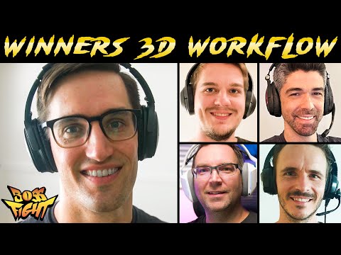 Five 3D Artists - Five Unique Workflows | Boss Fight Winners Interviews