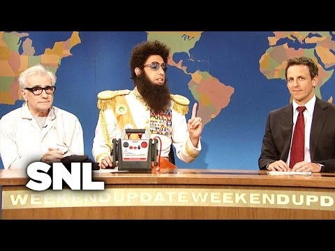 Weekend Update: Admiral General Aladeen - Saturday Night Live