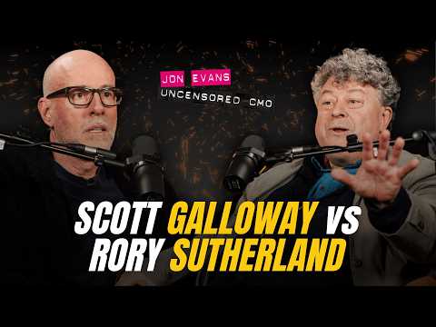 Scott Galloway vs Rory Sutherland - is the era of brand over?