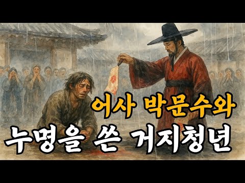 어사 박문수의 누명을 쓴 거지 청년 야담l민담l전설l옛날이야기l어사 박문수