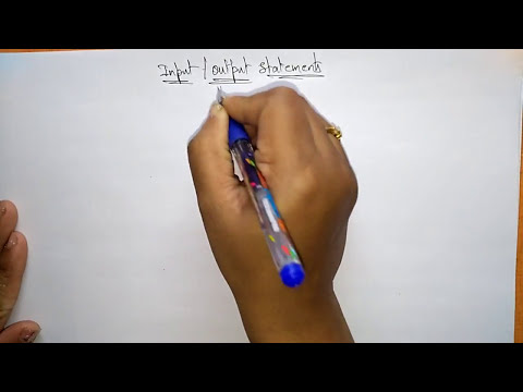 input output functions in c program| Simple Program | C Programming | Lec-35