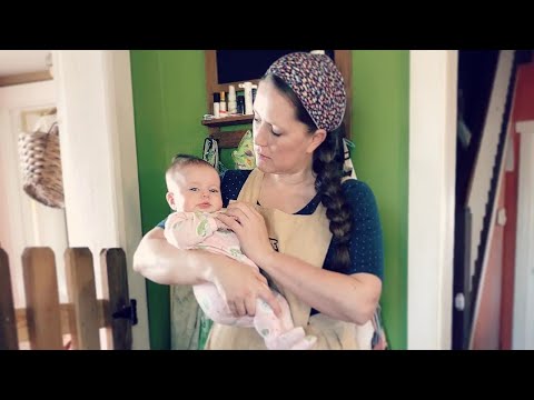 Meal Prepping for a Large Family ~ Grinding and Sifting Flour