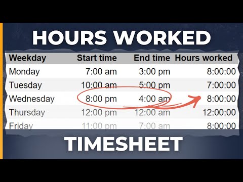 How to Calculate Hours Worked In Google Sheets