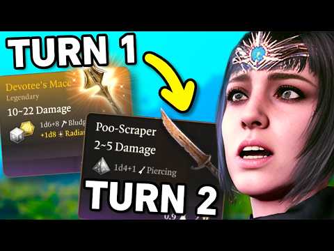 Baldur's Gate 3, but if I get hit my weapon Is randomized