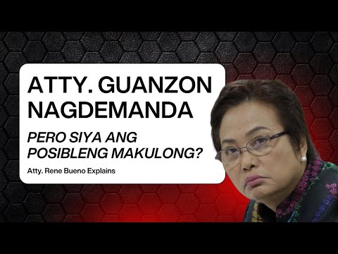 GUCCI & ROLEX: Ugat ng Kaso Mula sa Materialistic Na Panlalait ni Guanzon? #attybuenoexplains