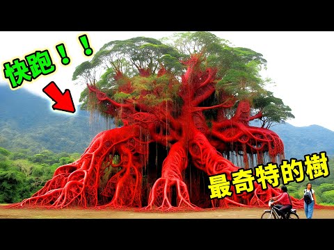 地球上最奇特的10棵樹，非洲吃人蛇樹都排不進前三，第一名詭異樣子連科學家都感到害怕，形成原因至今無法解釋！