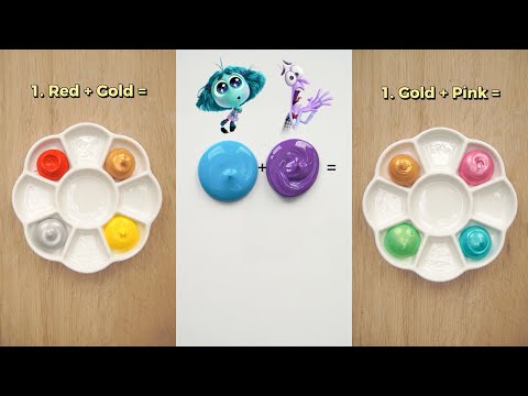 25 Best of Satisfying Color mixing | ASMR | Color