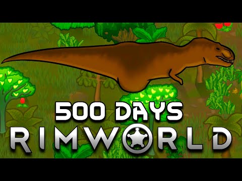 I Survived 500 Days in a Jurassic Park RimWorld