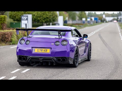 35+ Nissan GT-R R35 Accelerating LOUD! 1200HP GT-R, Top Secret GT-R, 1050HP GT-R, iPE GT-R