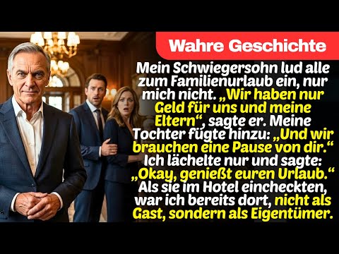 Alle außer mir wurden zum Familienurlaub eingeladen. Aber als sie mein Geheimnis erfuhren...