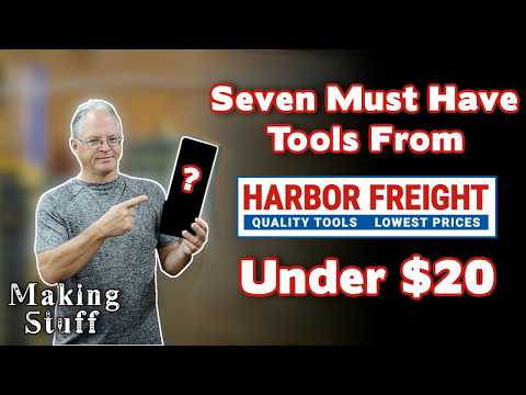 Seven Harbor Freight Must Have Tools For Any Shop - Under $20 #harborfreight