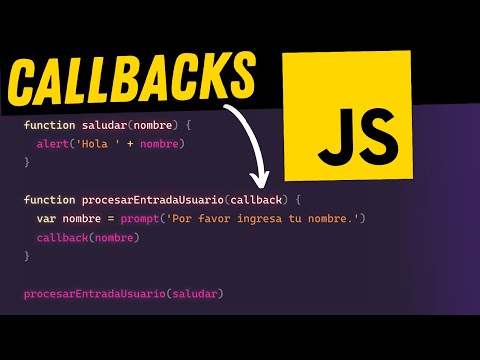 📖 ¿Qué es un callback en JavaScript? Tutorial desde cero