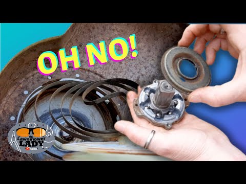 Briggs 5HP Broken Recoil Spring and Starter Clutch Fix