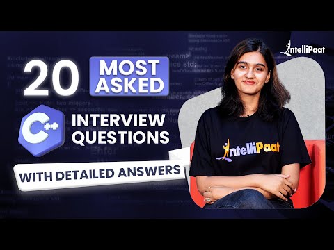 Top 20 Most Asked C++ Interview Questions | C++ Interview Questions And Answers | Intellipaat