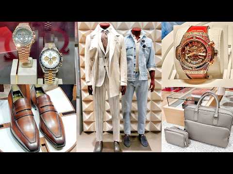 Spring Men's Fashion and Sports Cars.