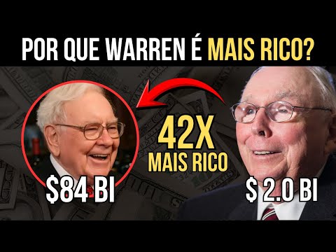 CHARLIE MUNGER: Porque meu sócio é 42x mais rico que eu