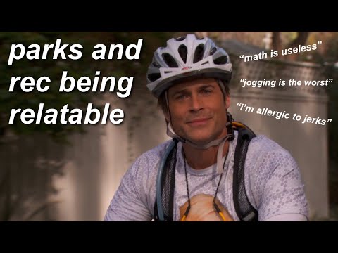 parks and rec being relatable for almost four minutes straight