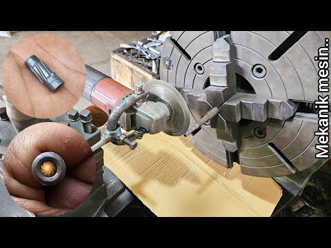 Making button barrel rifling from used end mill carbide