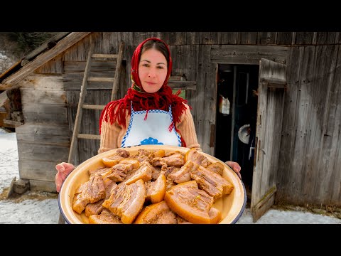 Legendary Mountain Woman Maria’s Secret Homemade Lard Recipe!