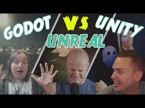 3 Devs Race To Make A Horror Level - Godot vs Unity vs Unreal | GameDev Battles