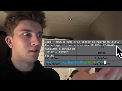 Everything You Need To Know About CUDA Tensor Cores (98% util)