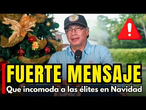 What was the STRONG MESSAGE that Petro gave at Christmas?